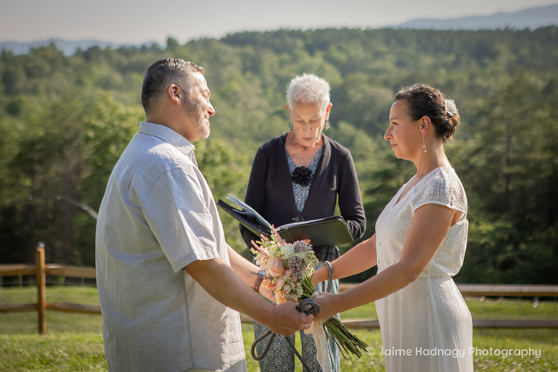 Mill Spring NC Elopement at Serenity Ridge | Asheville Wedding Photographer