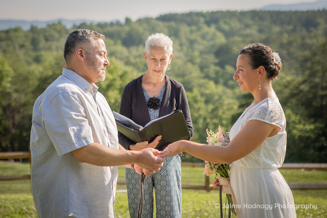 Mill Spring NC Elopement at Serenity Ridge | Asheville Wedding Photographer