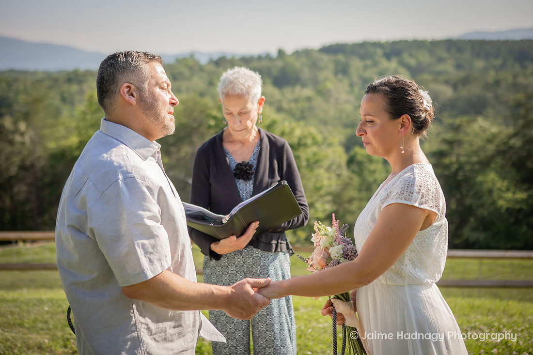 Mill Spring NC Elopement at Serenity Ridge | Asheville Wedding Photographer