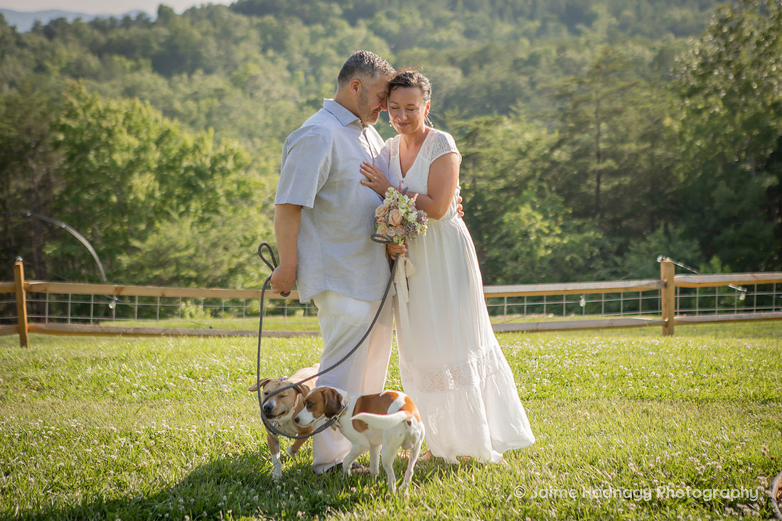 Emotional Outdoor Mountain Wedding | Asheville Elopement Photographer
