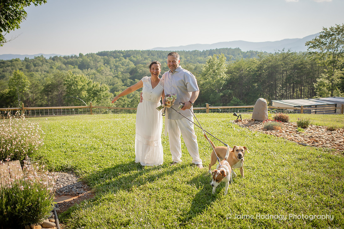 Emotional Outdoor Mountain Wedding | Asheville Elopement Photographer