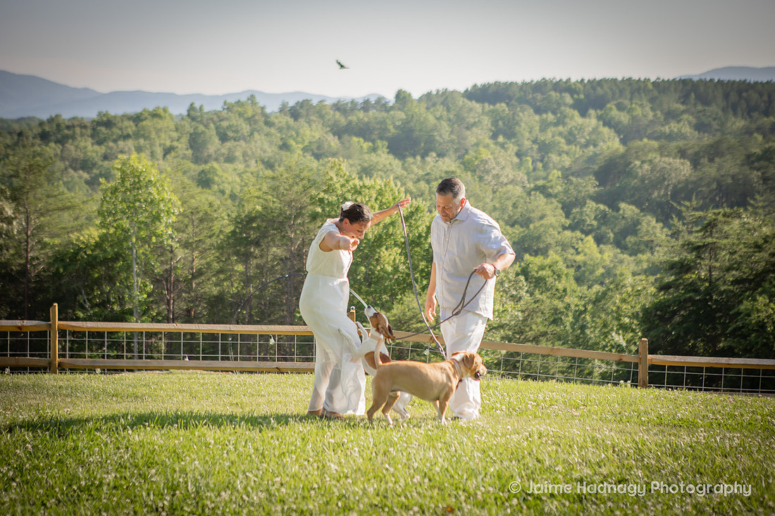 Emotional Outdoor Mountain Wedding | Asheville Elopement Photographer