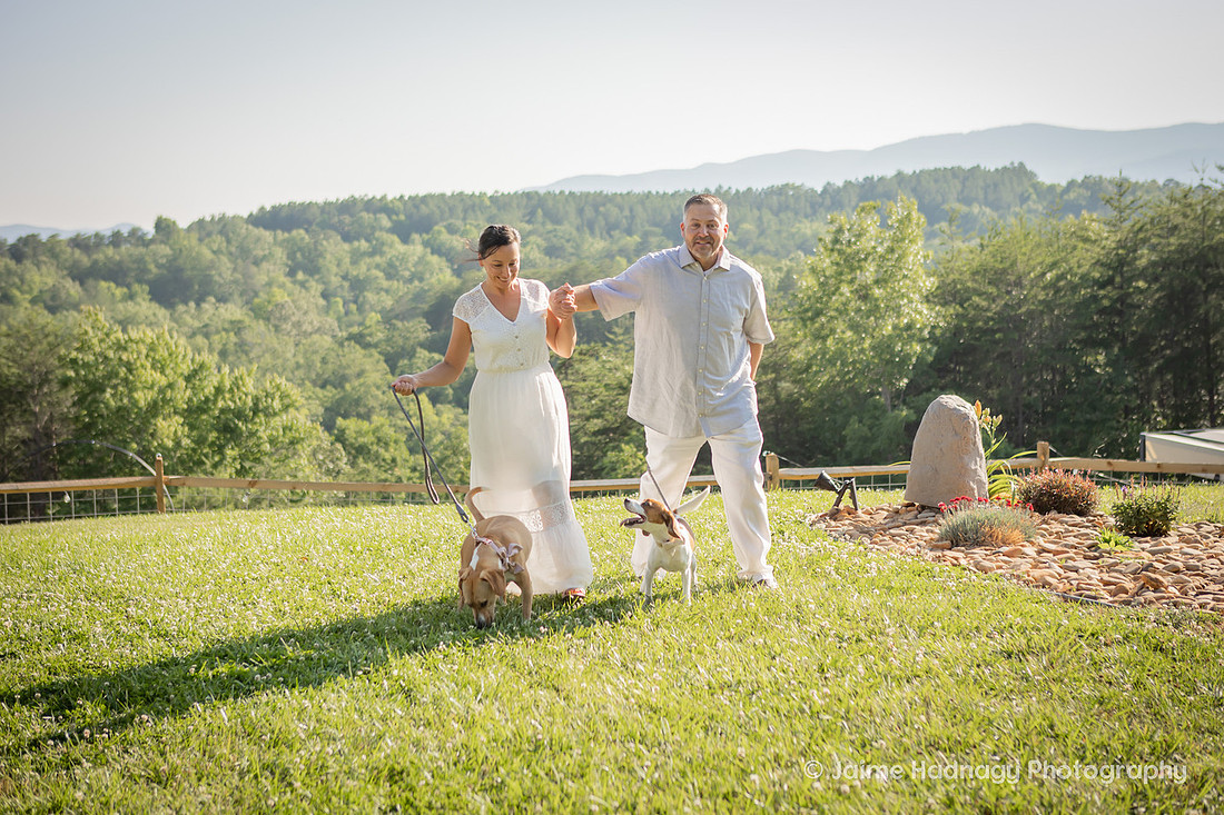 Emotional Outdoor Mountain Wedding | Asheville Elopement Photographer