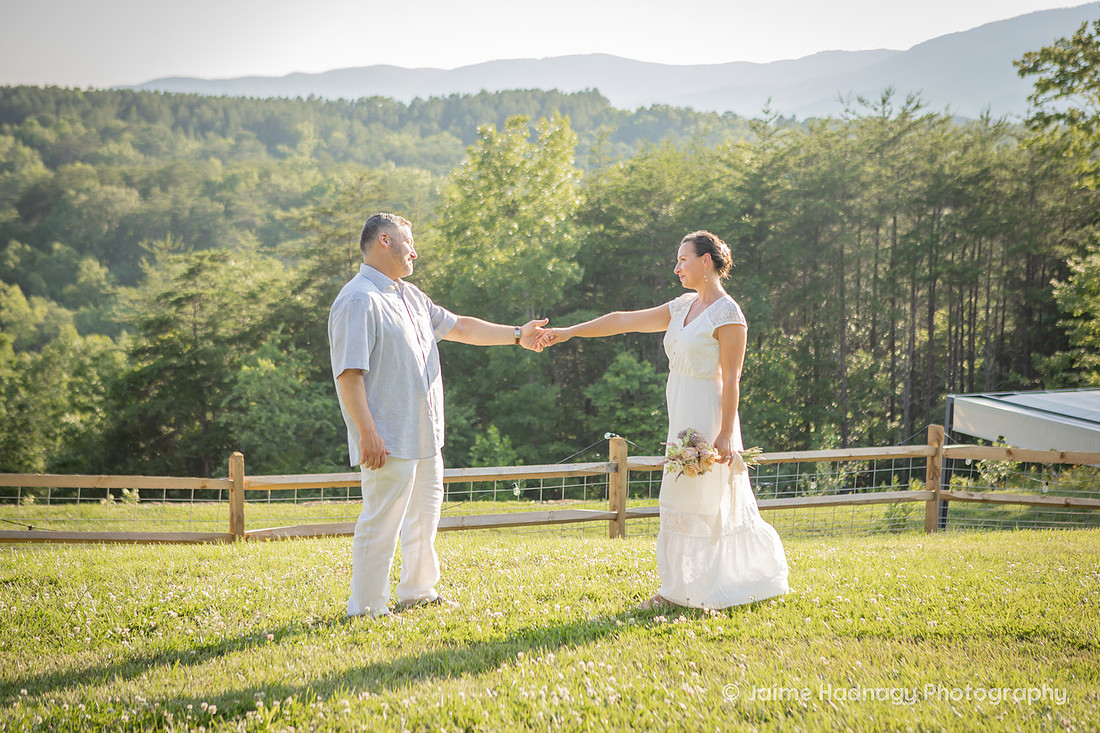 Gorgeous Elopement at Serenity Ridge | Western North Carolina Wedding Photographer