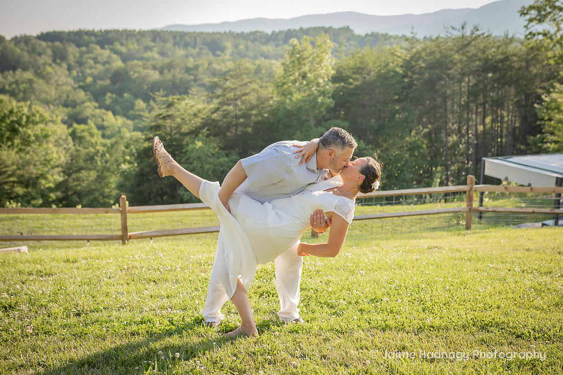 Informal Mountain Elopement | Asheville Wedding Photographer