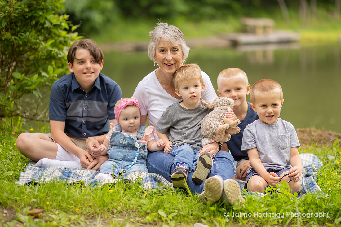 Family Photos with Grandparents | Asheville Photographer