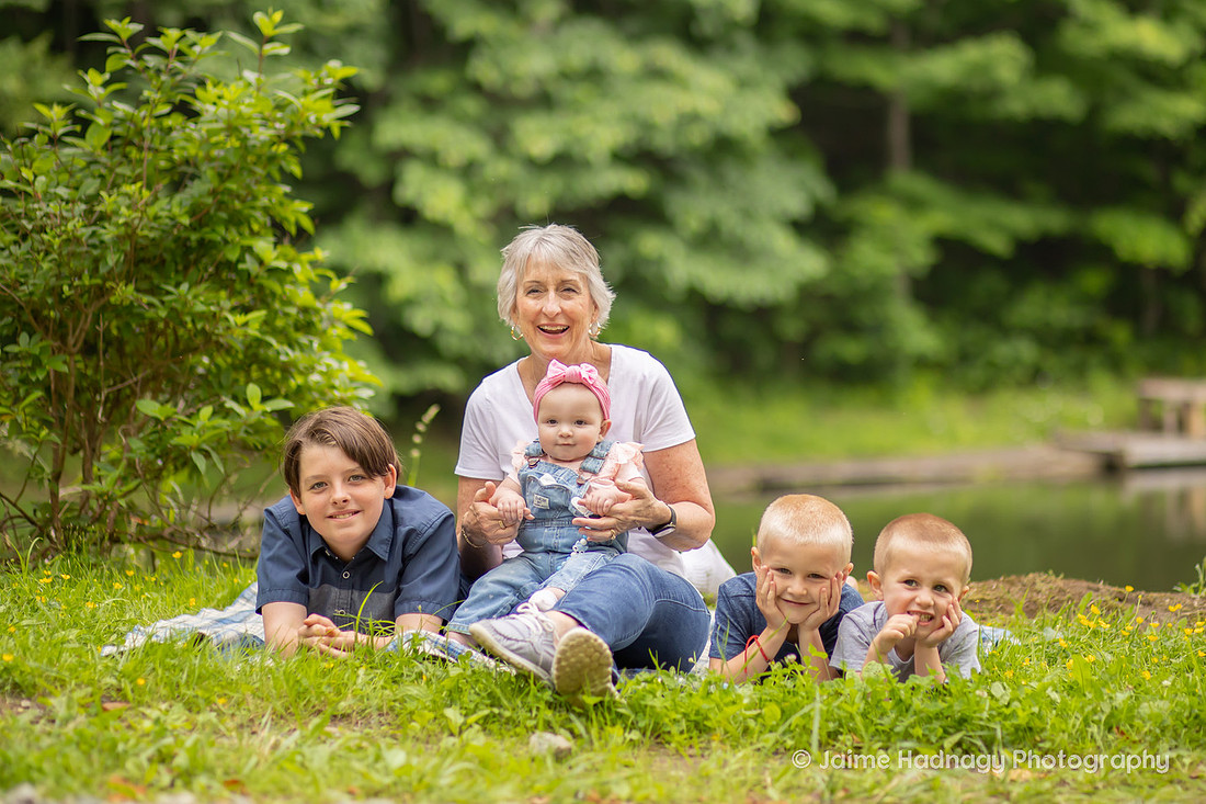 Family Photos with Grandparents | Asheville Photographer