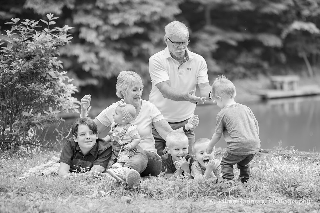 Family Photos with Grandparents | Asheville Photographer