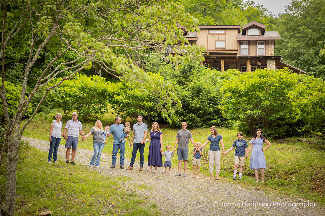 Family Photos with Grandparents | Asheville Photographer
