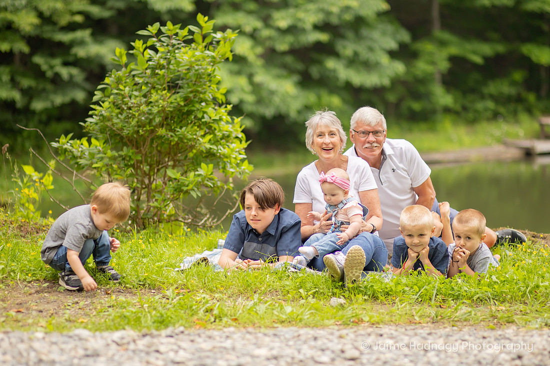 Family Photos with Grandparents | Asheville Photographer