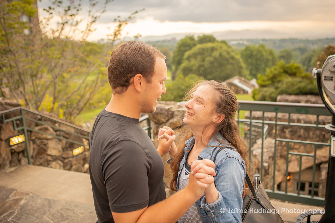 Asheville Proposal Photography 