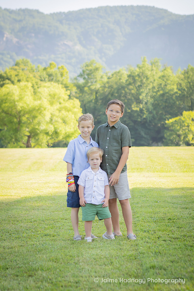 Family Photos at Lake Lure Morse Park | Asheville Family Photographer