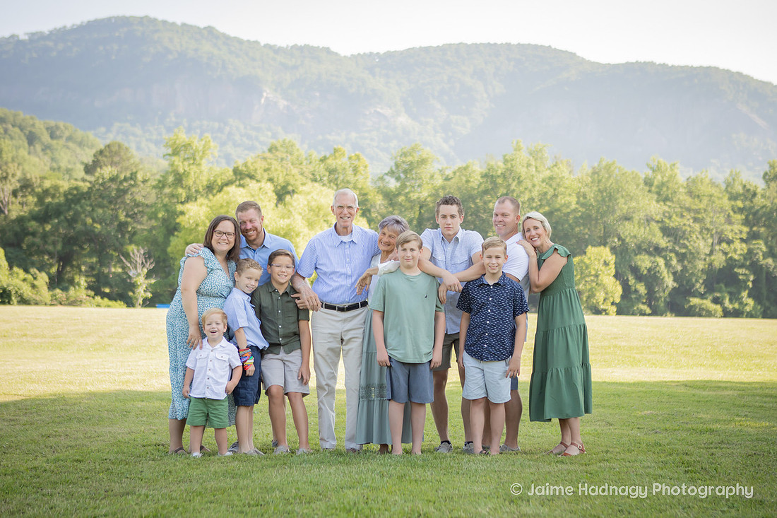 Family Photos at Lake Lure Morse Park | Asheville Family Photographer