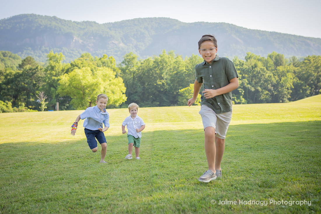 Family Photos at Lake Lure Morse Park | Asheville Family Photographer