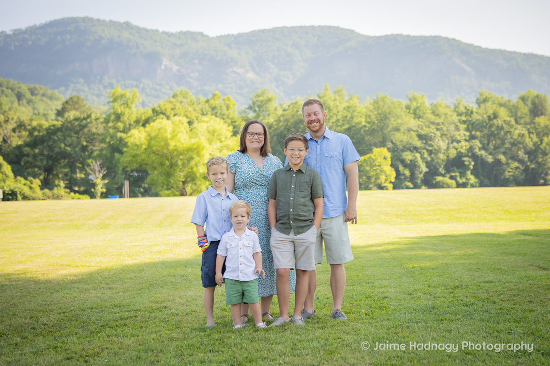 Family Photos at Lake Lure Morse Park | Asheville Family Photographer