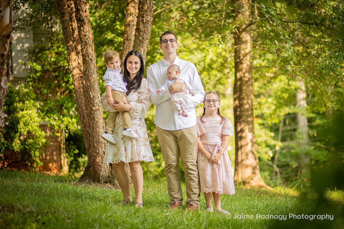 Fun Outdoor Family Photo Session in Asheville Photography