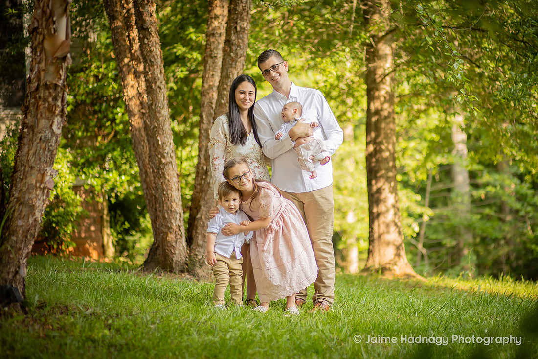 Fun Outdoor Family Photo Session in Asheville Photography