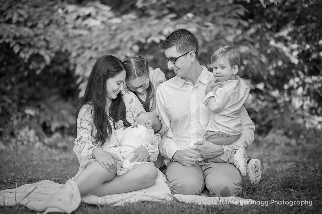 Fun Outdoor Family Photo Session in Asheville Photography