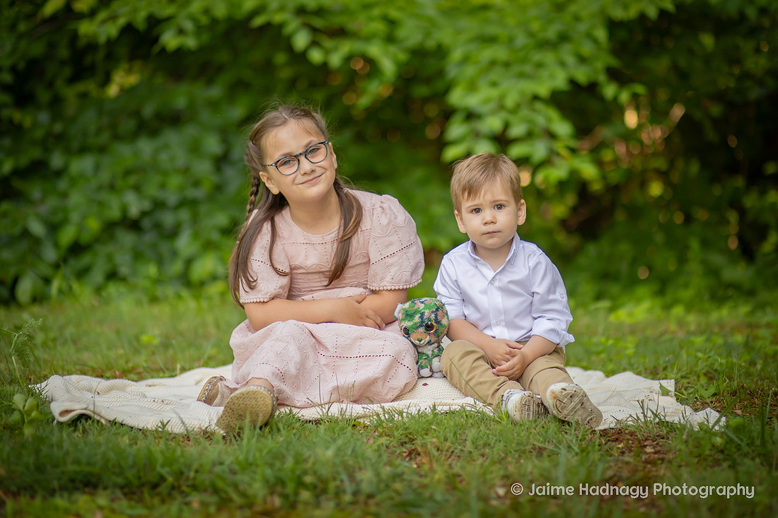 Fun Outdoor Family Photo Session in Asheville Photography