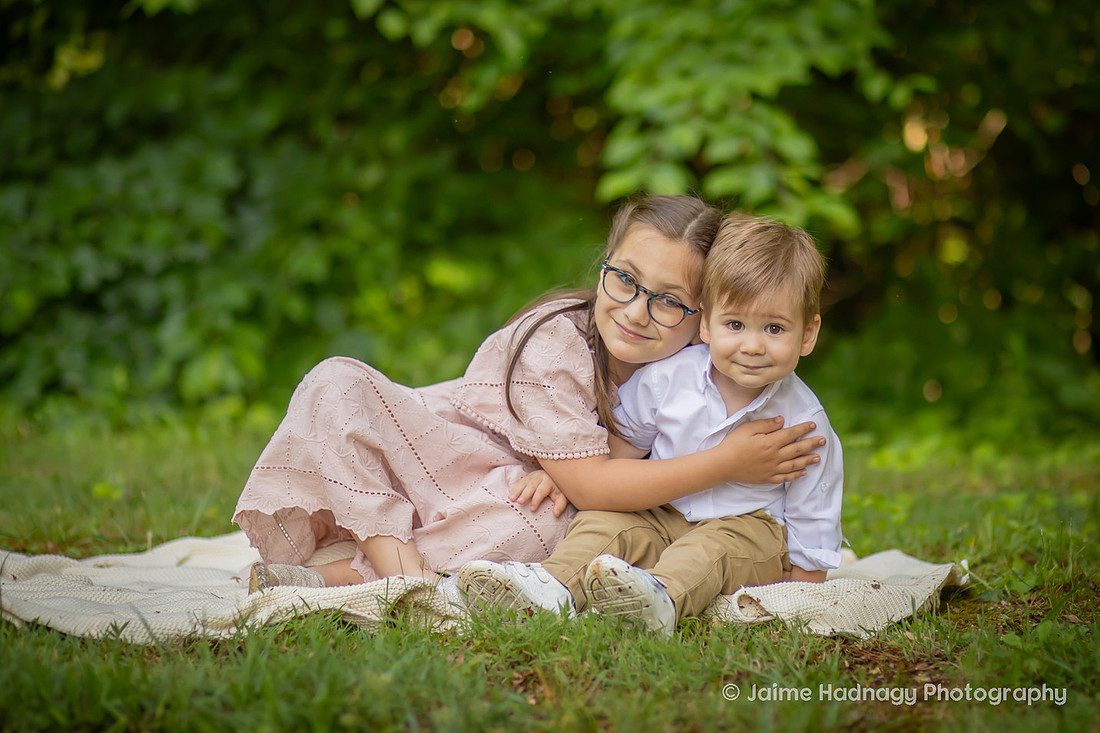 Fun Outdoor Family Photo Session in Asheville Photography