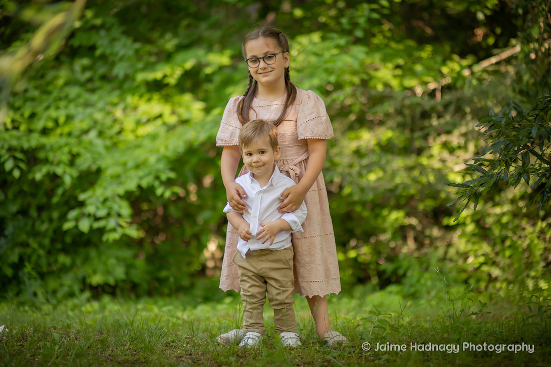 Asheville Family Photography with Kids and Newborn Baby