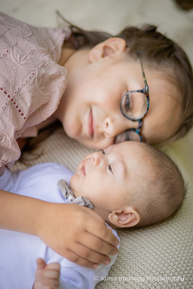 Asheville Family Photography with Kids and Newborn Baby