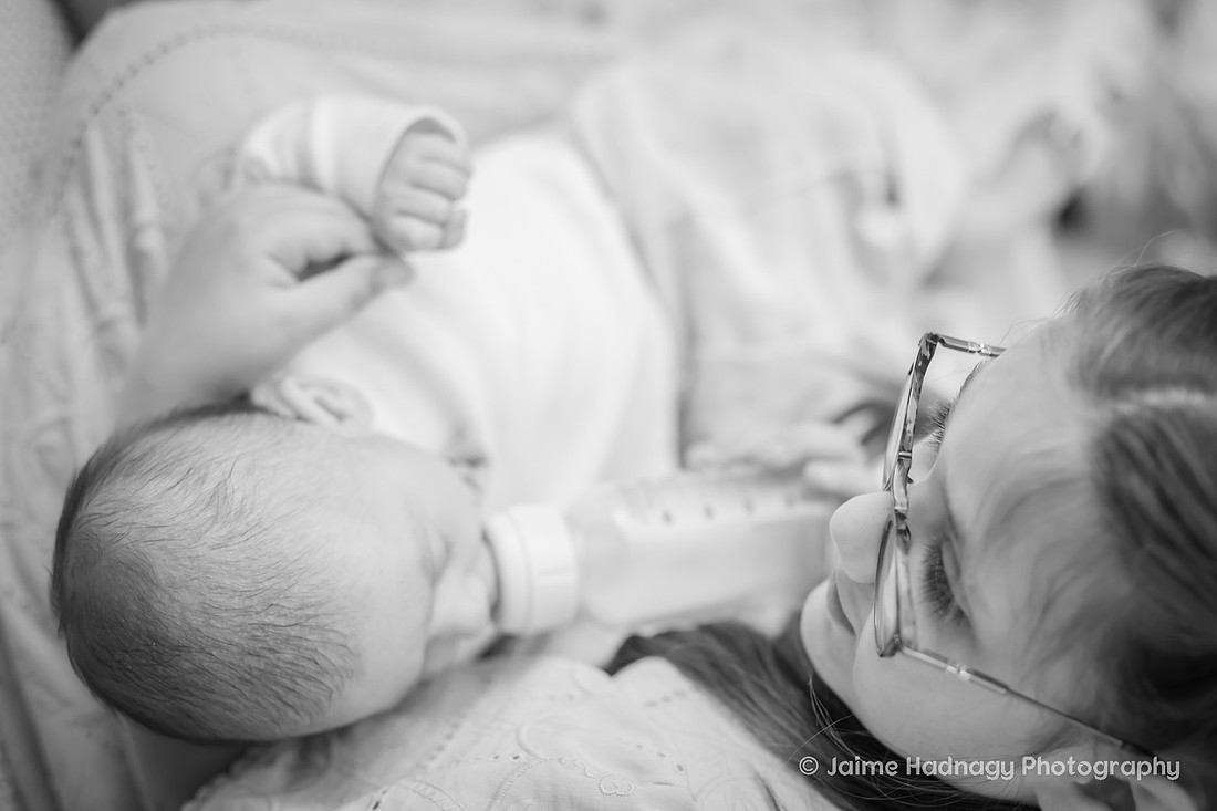 Backyard Family Photos with Kids and Baby | Weaverville Family Photographer