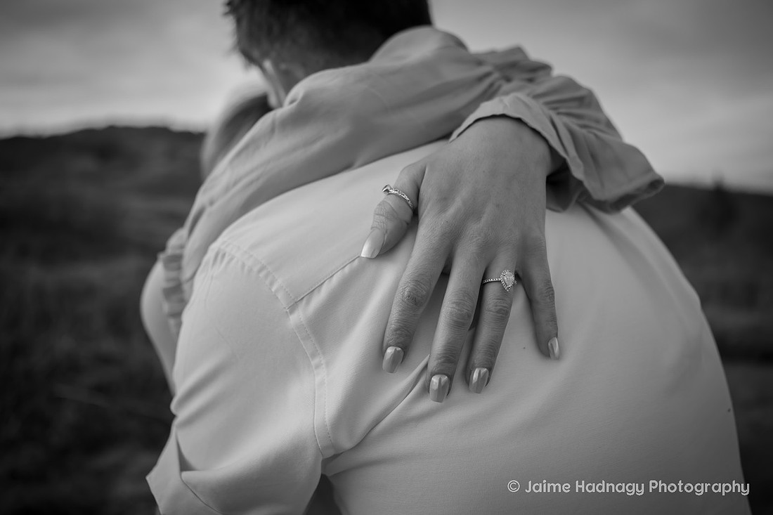Soft Flowy Bohemian Engagement Photos in the Mountains