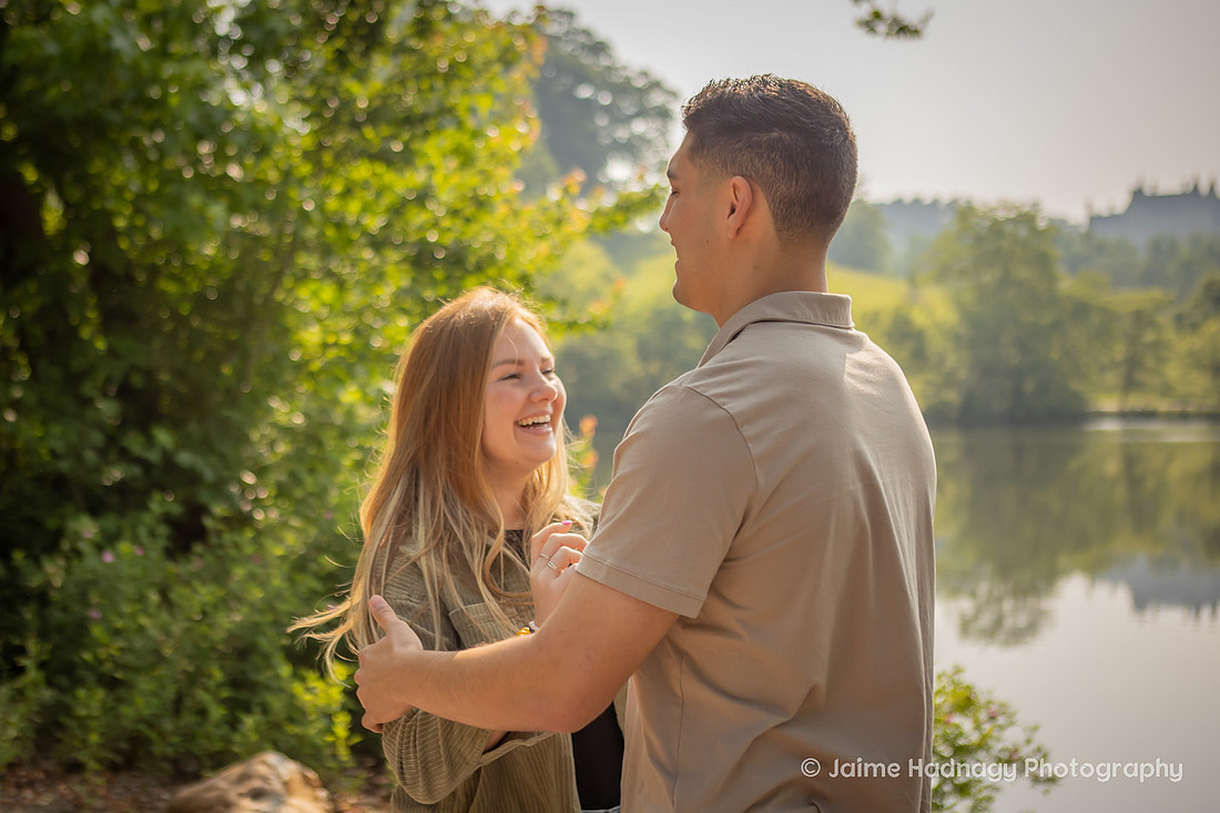 Family at Surprise Proposal at Biltmore Estate| Asheville Engagement Photographer