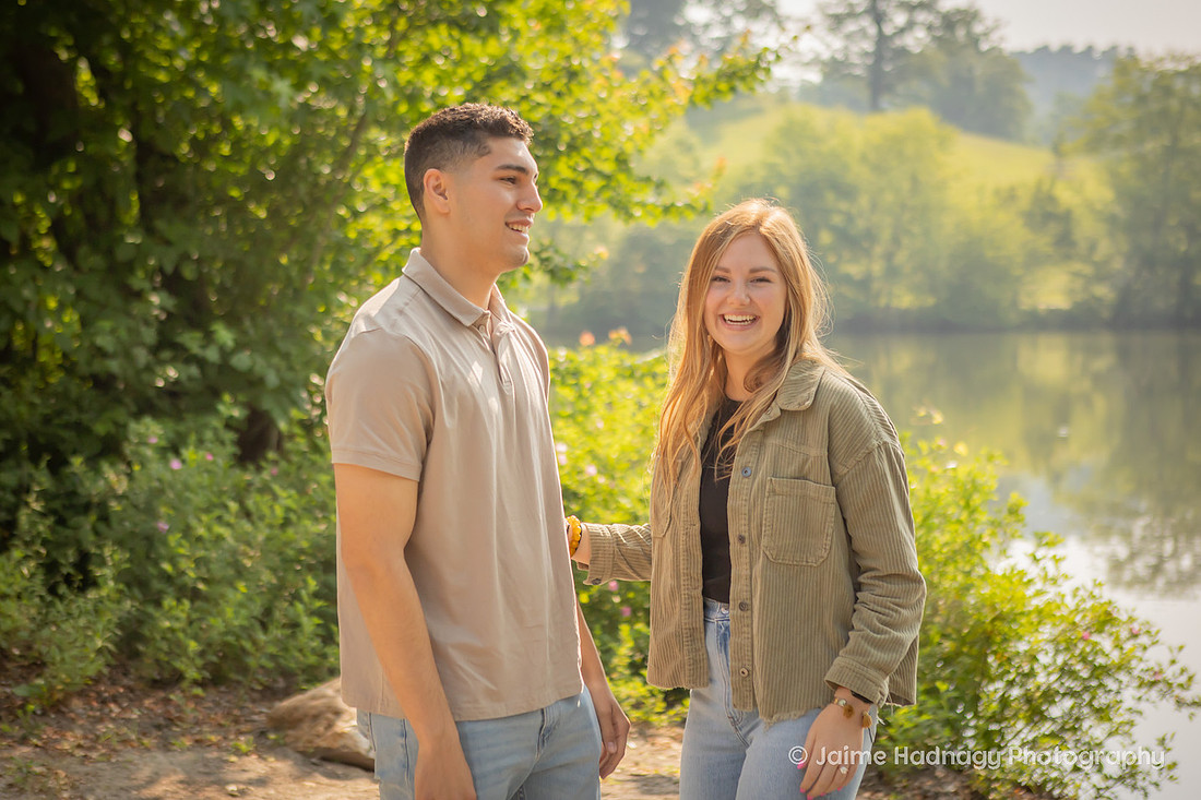 Family at Surprise Proposal at Biltmore Estate| Asheville Engagement Photographer