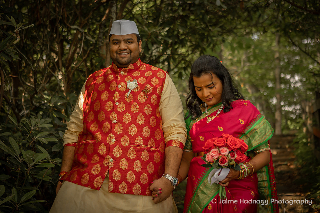 Indian Elopement in the Mountains of Western North Carolina | Wedding Photography