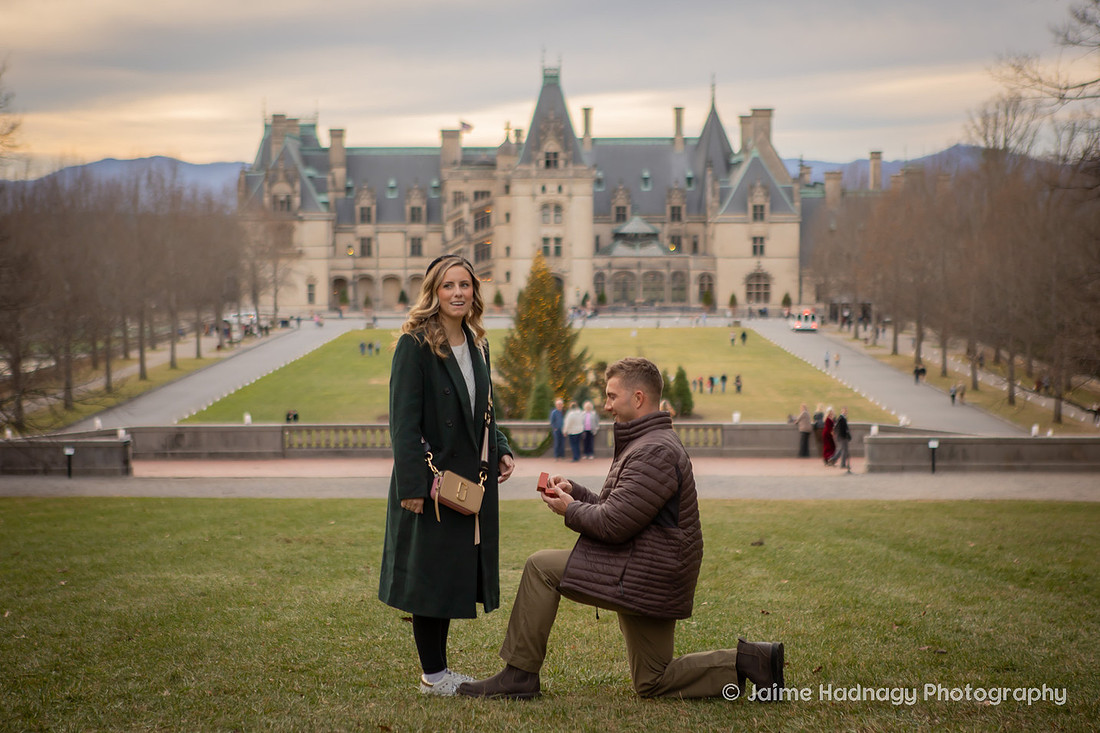 Biltmore Estate Proposal Photographer