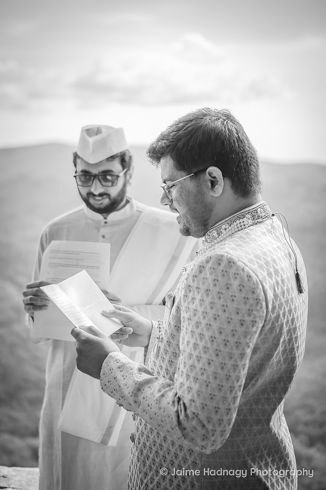 Indian Elopement in the Mountains of Western North Carolina | Wedding Photography