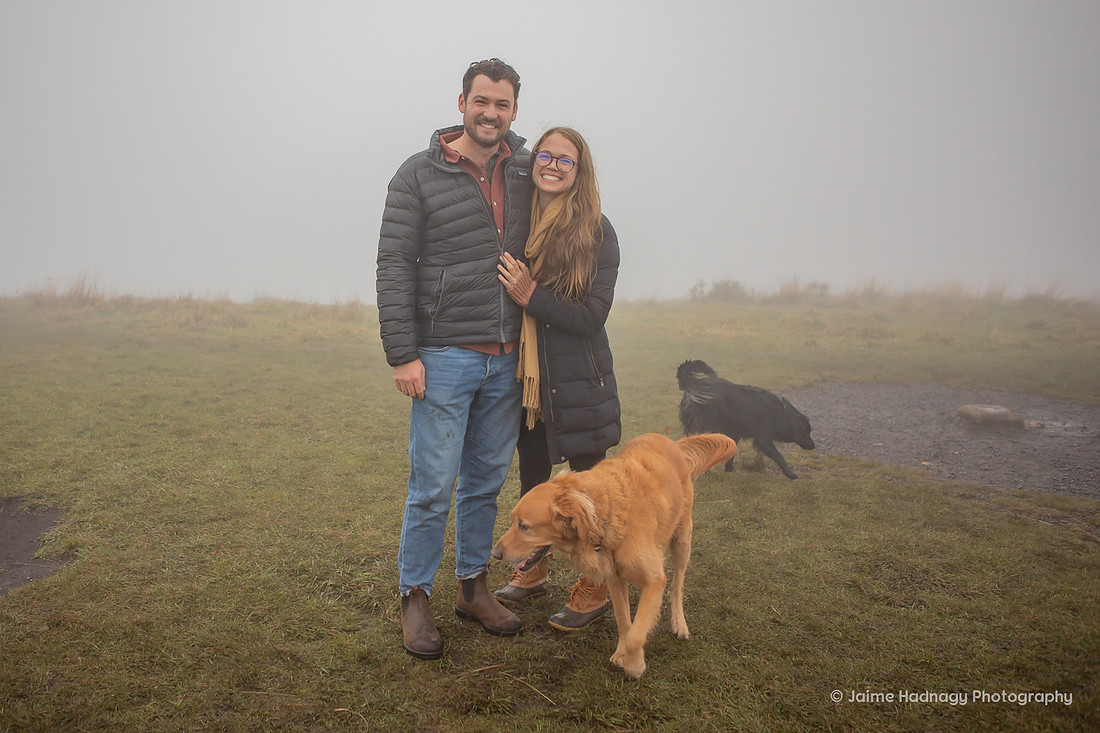 Proposal Photoshoot at Max Patch | Asheville Photographer