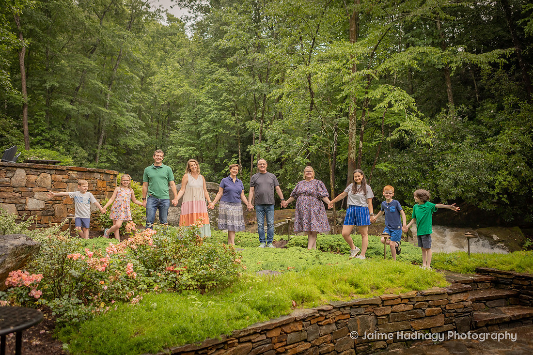Fun and Playful Extended Family Photos | Asheville Photographer