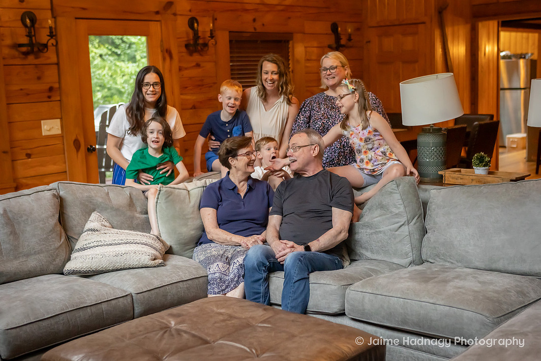 Family Photography with Kids and Grandparents | Asheville PHotographer