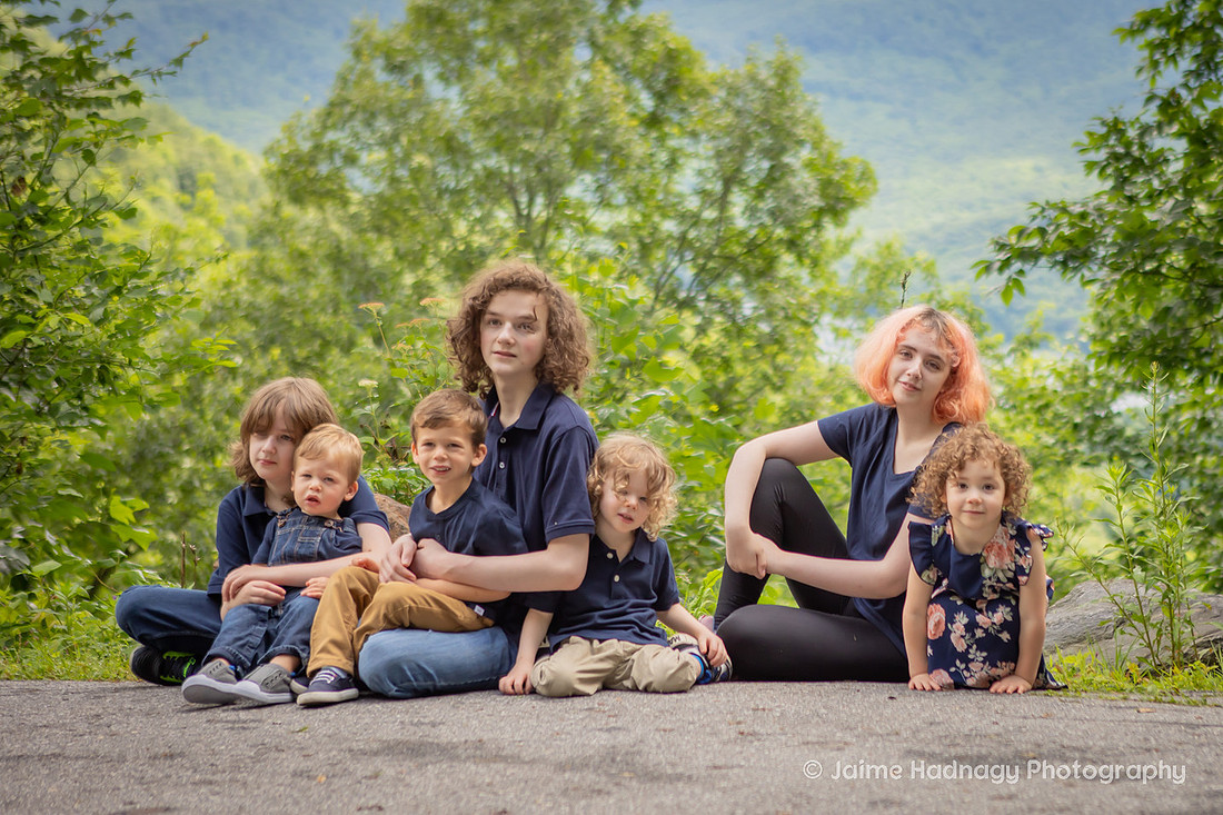 Vacation Family Photos with Kids | Black Mountain Photographer