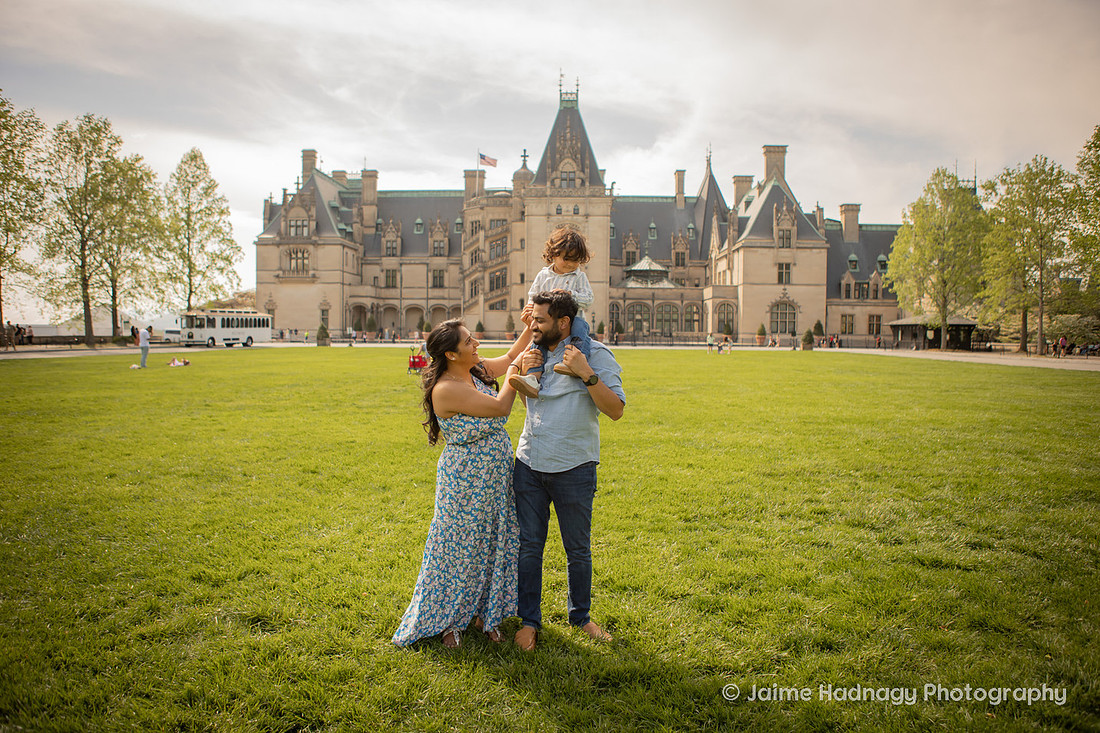 Family Photos with Toddler Baby | Asheville Photographer