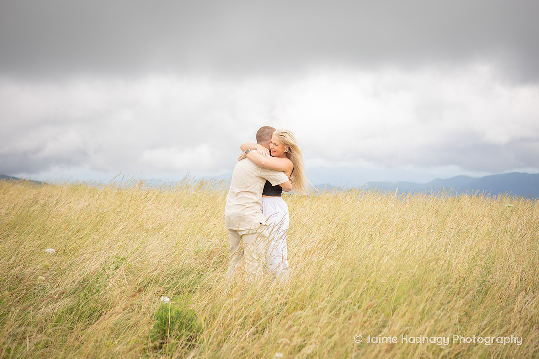 Surprise Proposal in the Mountains | Asheville Engagement Photographer