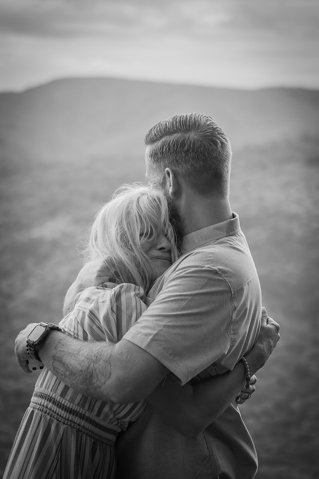 North Carolina Mountain Engagement | Blue Ridge Parkway Engagement Photographer 