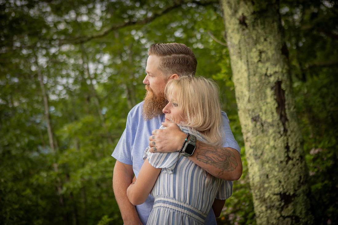 Mountain View Proposal Photography | Asheville Engagement Photographer