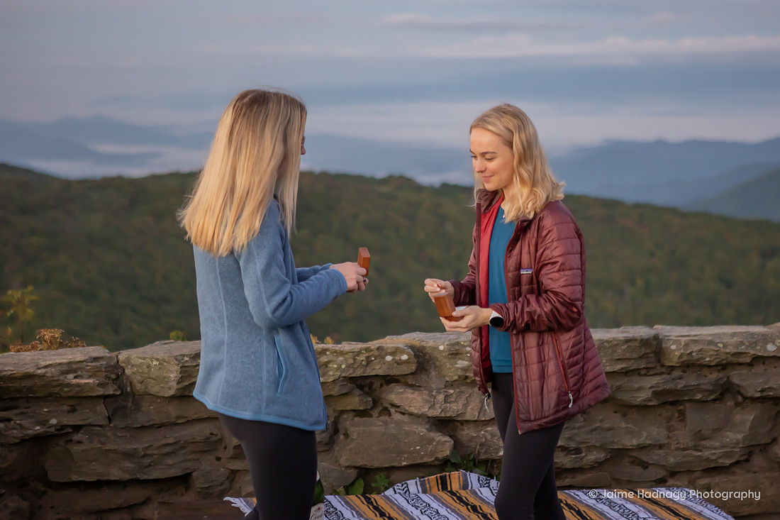 LGBTQ Friendly Surprise Proposal | Asheville Photographer
