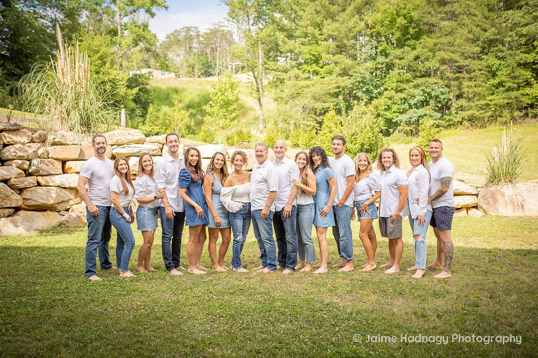 Family Photos at AirBNB in Asheville | Adult Children | Family Photographer