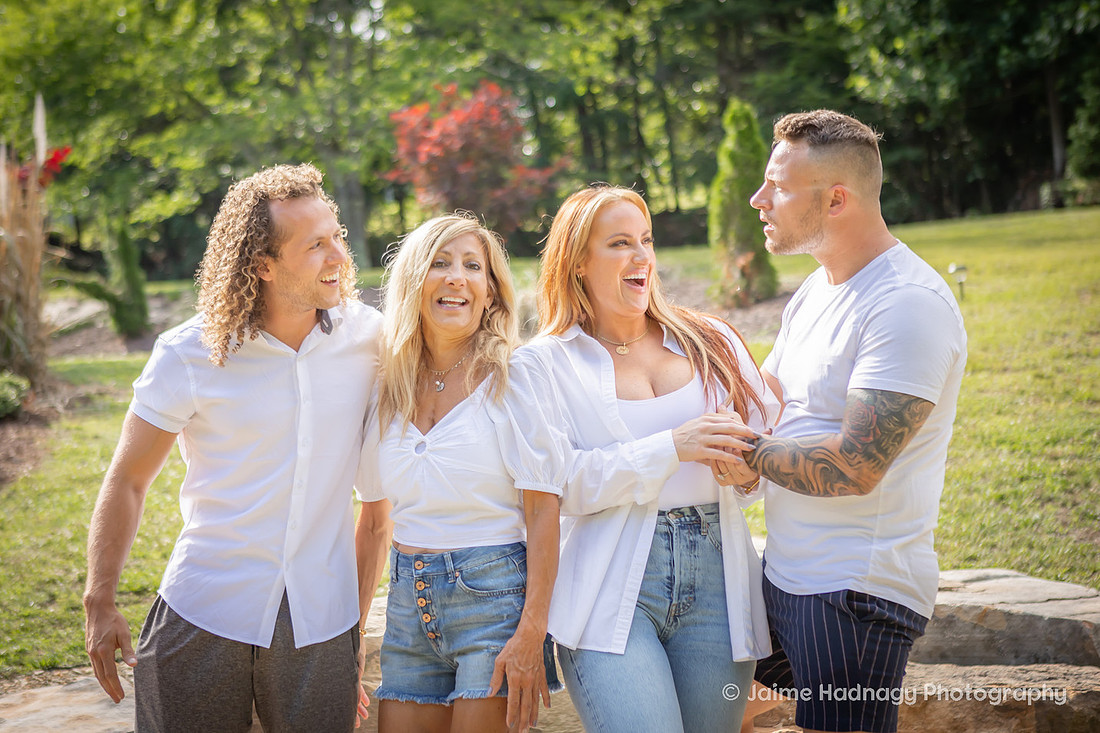 fun relaxed family photos asheville