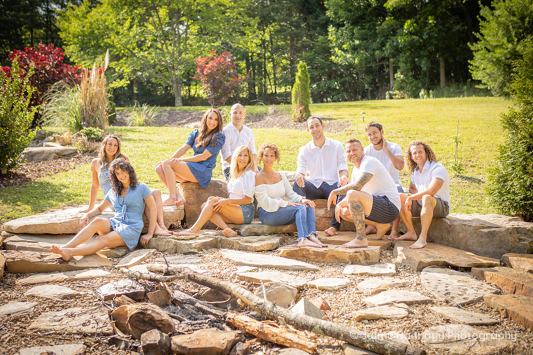 fun relaxed family photos asheville