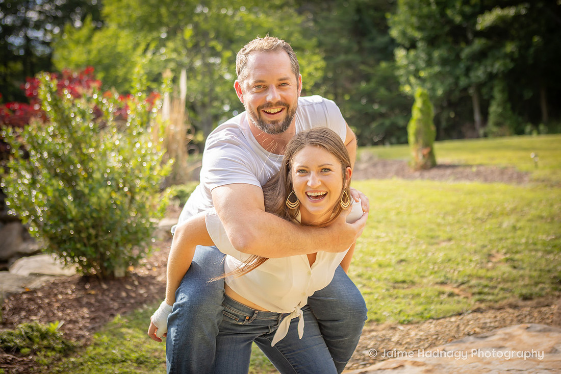 fun relaxed family photos asheville