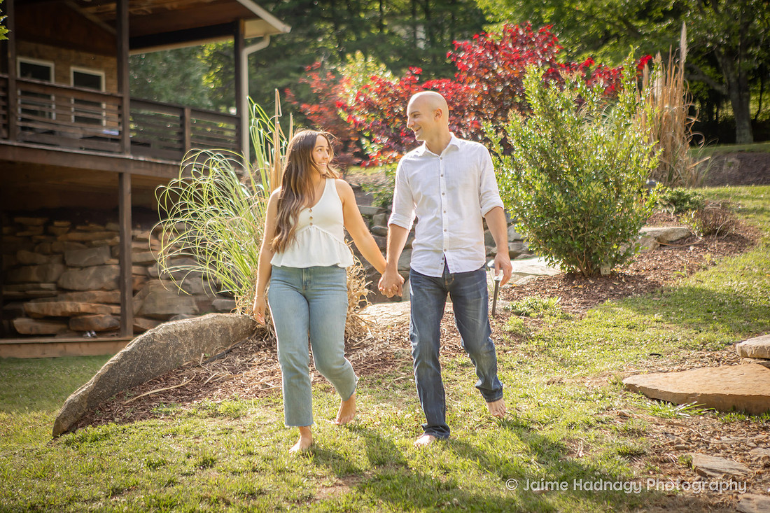 fun relaxed family photos asheville