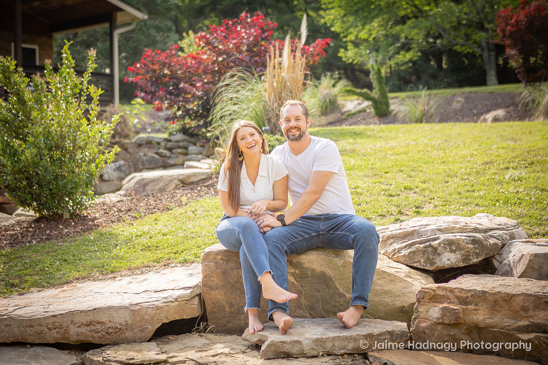fun relaxed family photos asheville