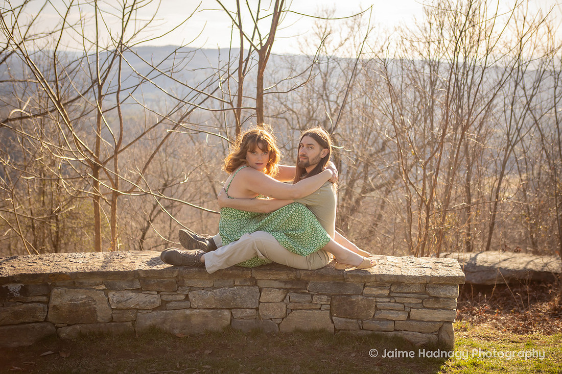 Sweet and Fun Engagement Photos in the Mountains