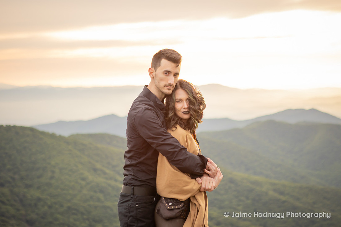 Artistic Engagement Session in the Mountains | Asheville Photographer